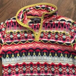 Lands end kids polar fleece. Size 6x-7